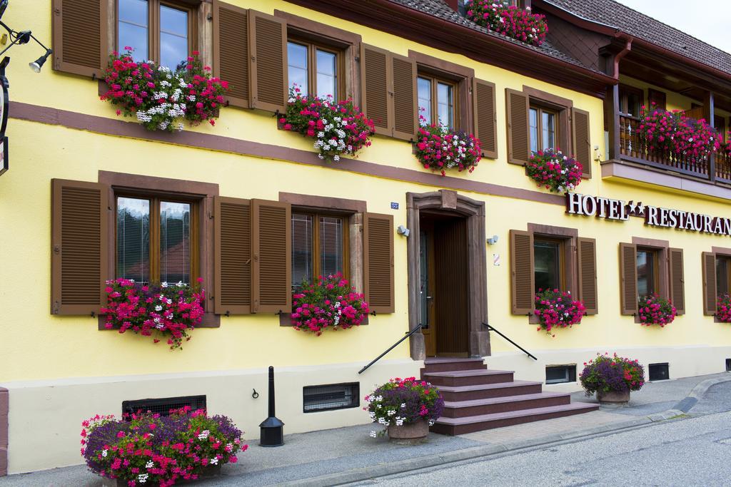 Restaurant A L'Aigle Wimmenau Exterior foto