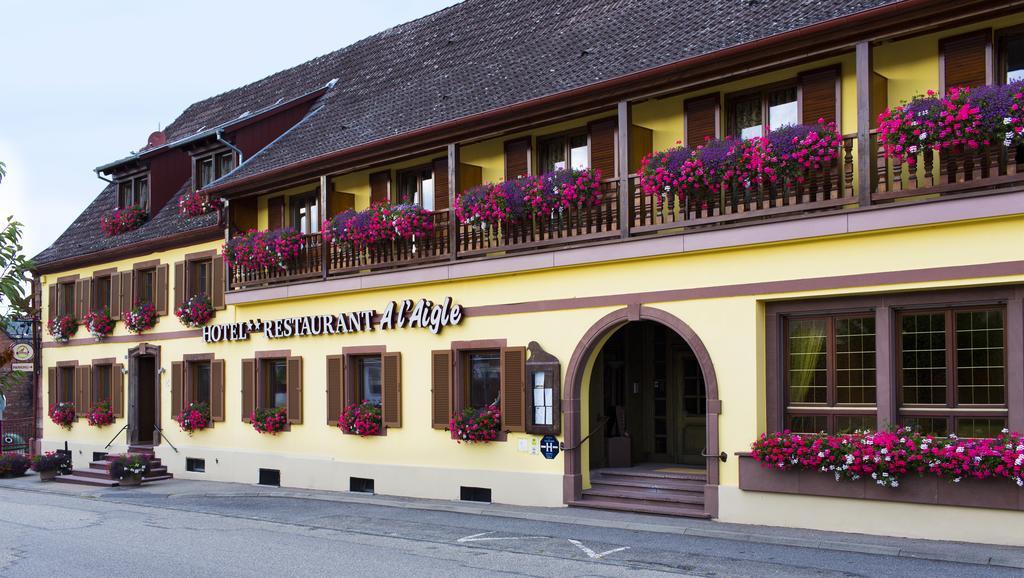 Restaurant A L'Aigle Wimmenau Exterior foto