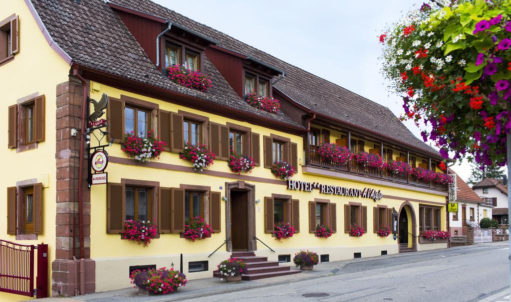 Restaurant A L'Aigle Wimmenau Exterior foto