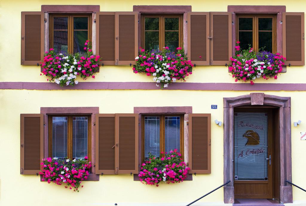 Restaurant A L'Aigle Wimmenau Exterior foto