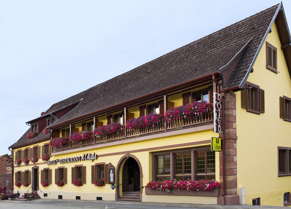 Restaurant A L'Aigle Wimmenau Exterior foto